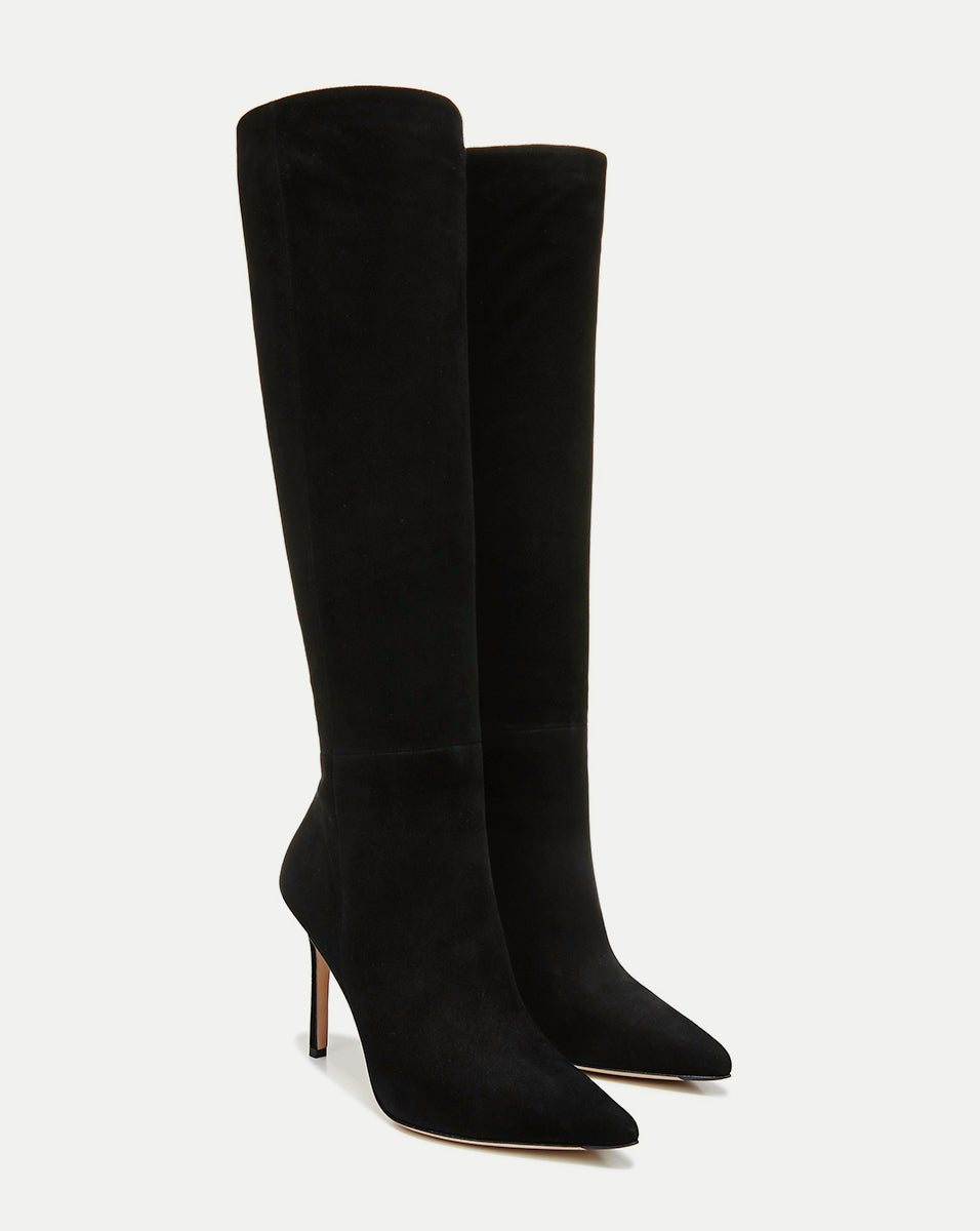 Lisa Stiletto High-Heel Boot | Wide-Calf