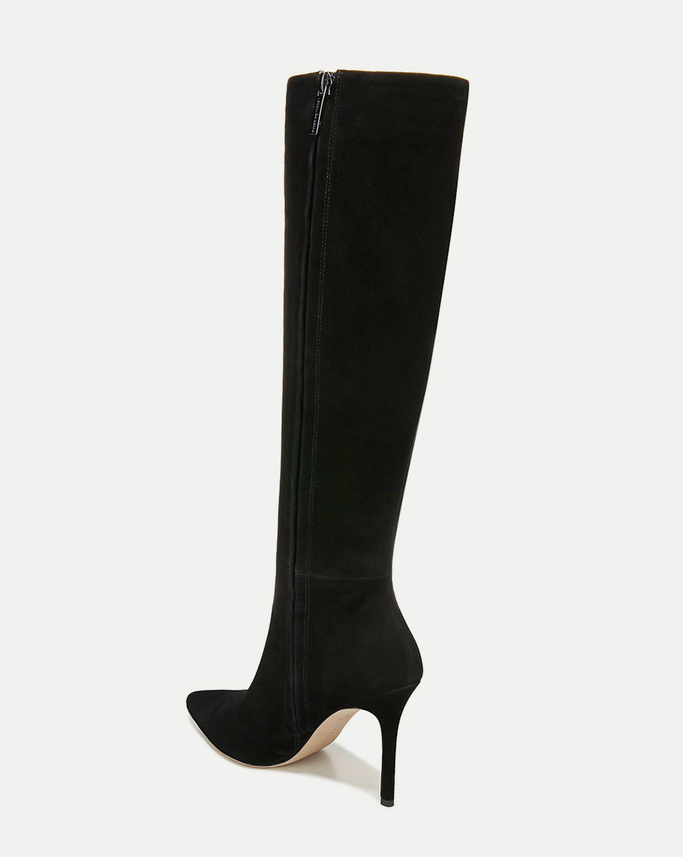 Lisa Stiletto High-Heel Boot | Wide-Calf
