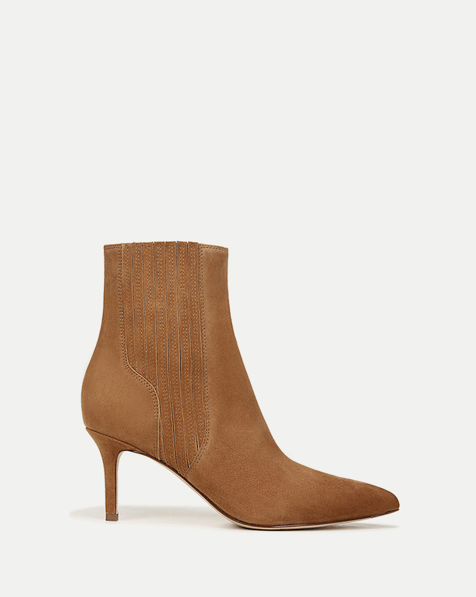 Lisa Mid-Heel Ankle Boot