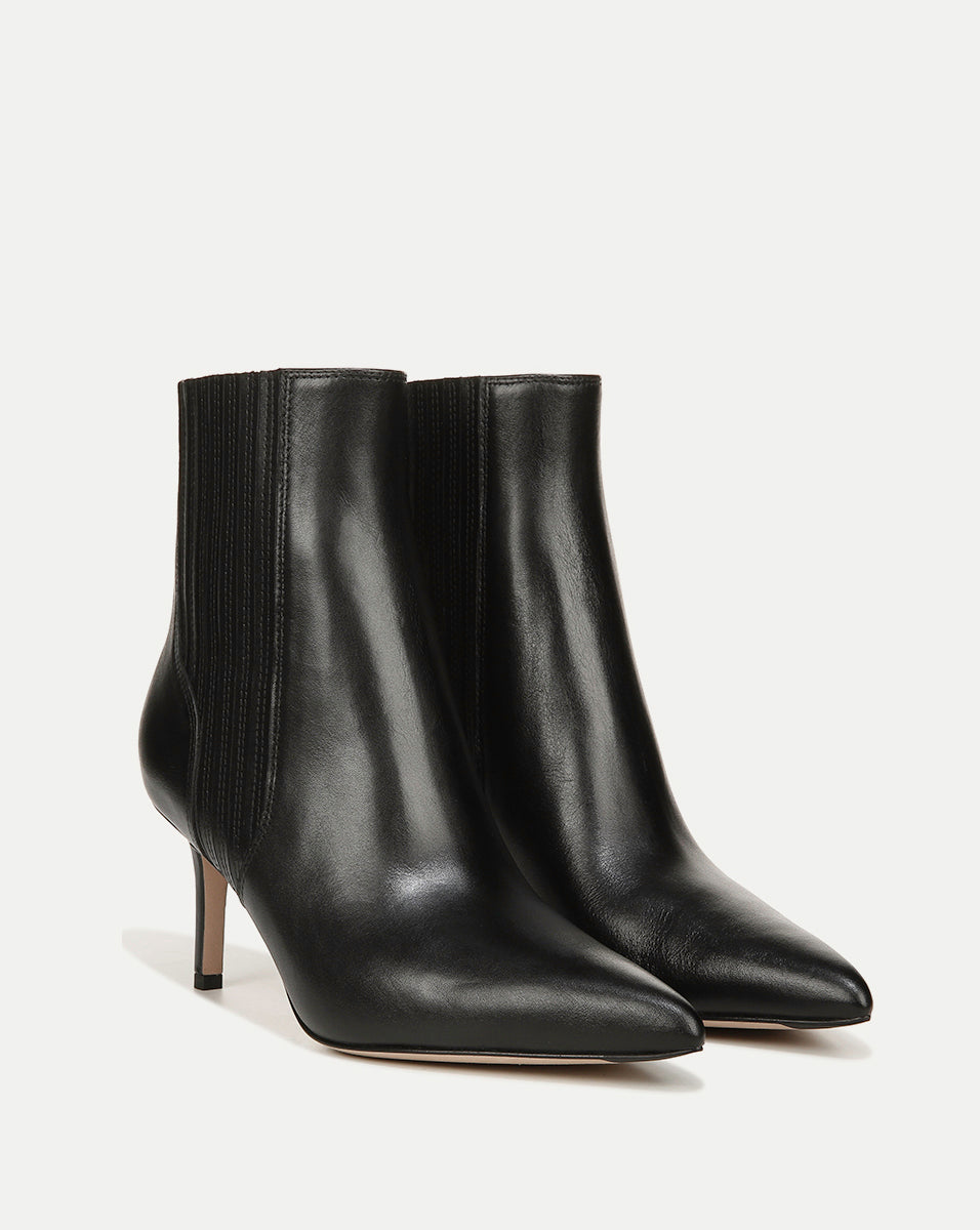 Lisa Mid-Heel Ankle Boot