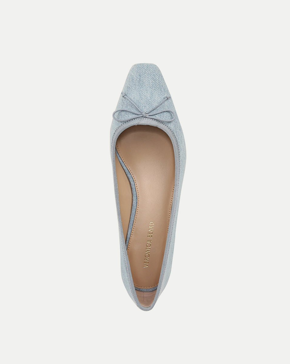 Cecile Denim Ballet Pump