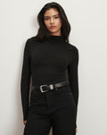 Mylie Mock-Neck Top