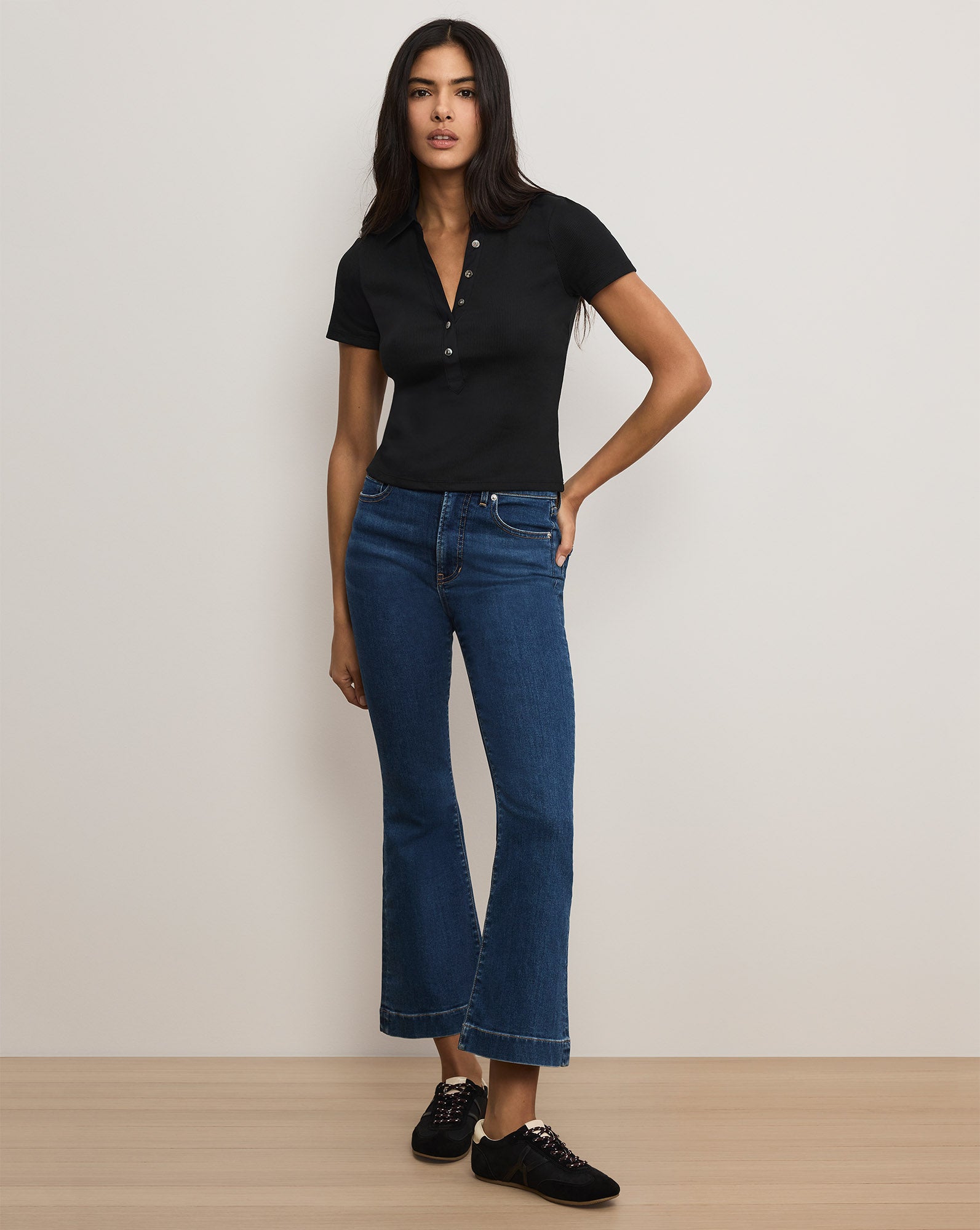 Carson Kick-Flare Jean