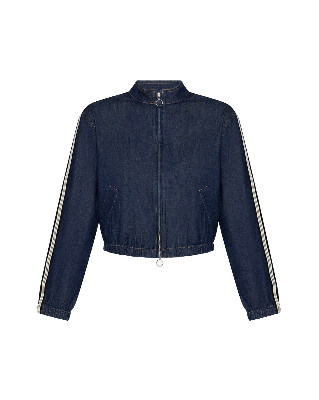 Gigi Denim Track Jacket