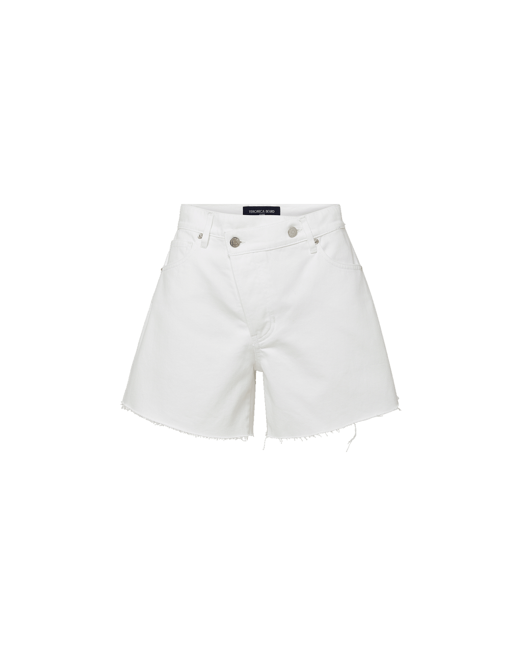 Ellis Crossover-Waistband Denim Short