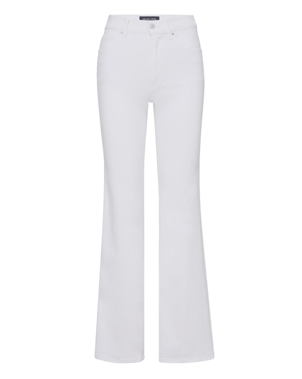 Crosbie Mid-Rise Slim Wide-Leg Jean