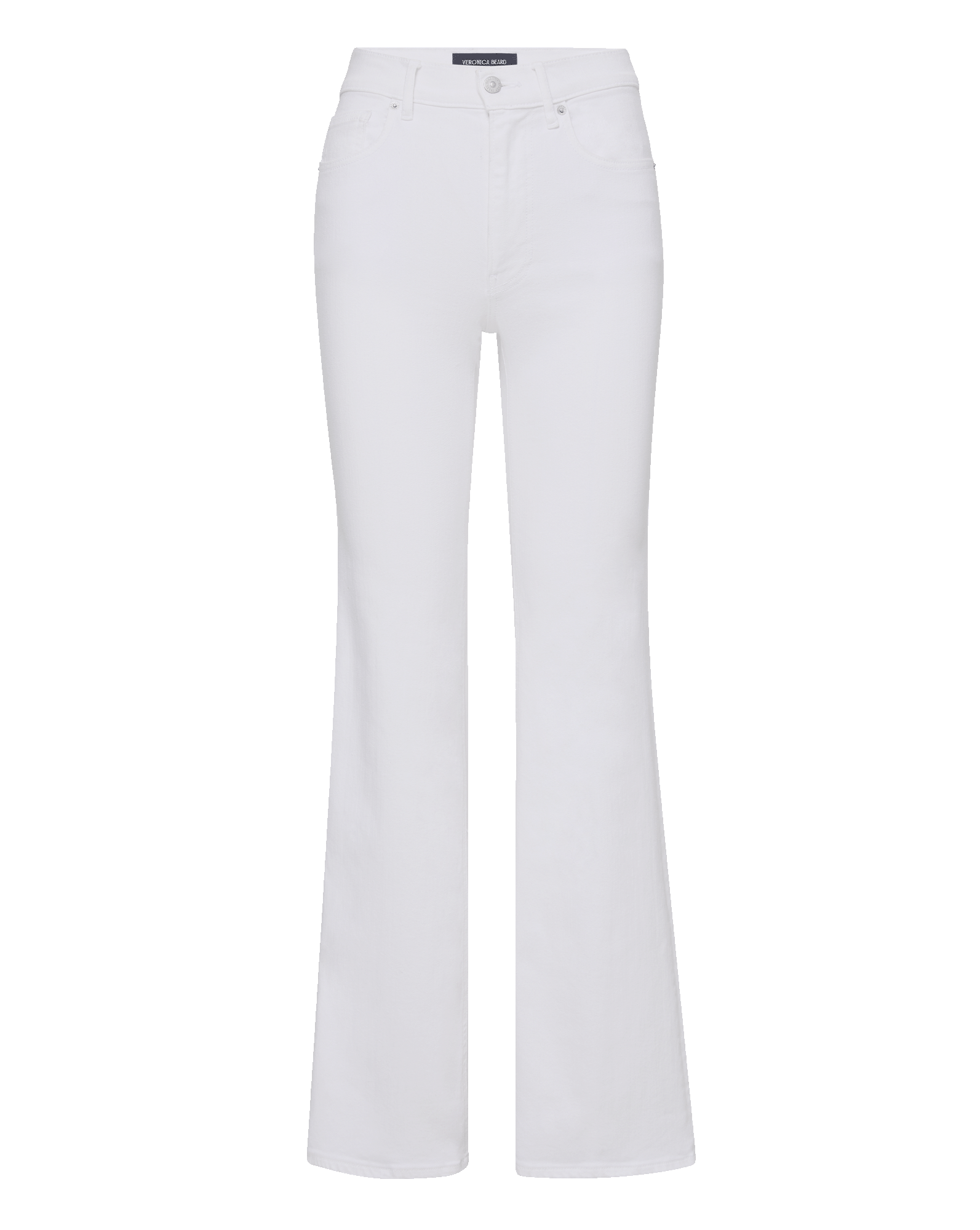 Crosbie Mid-Rise Slim Wide-Leg Jean