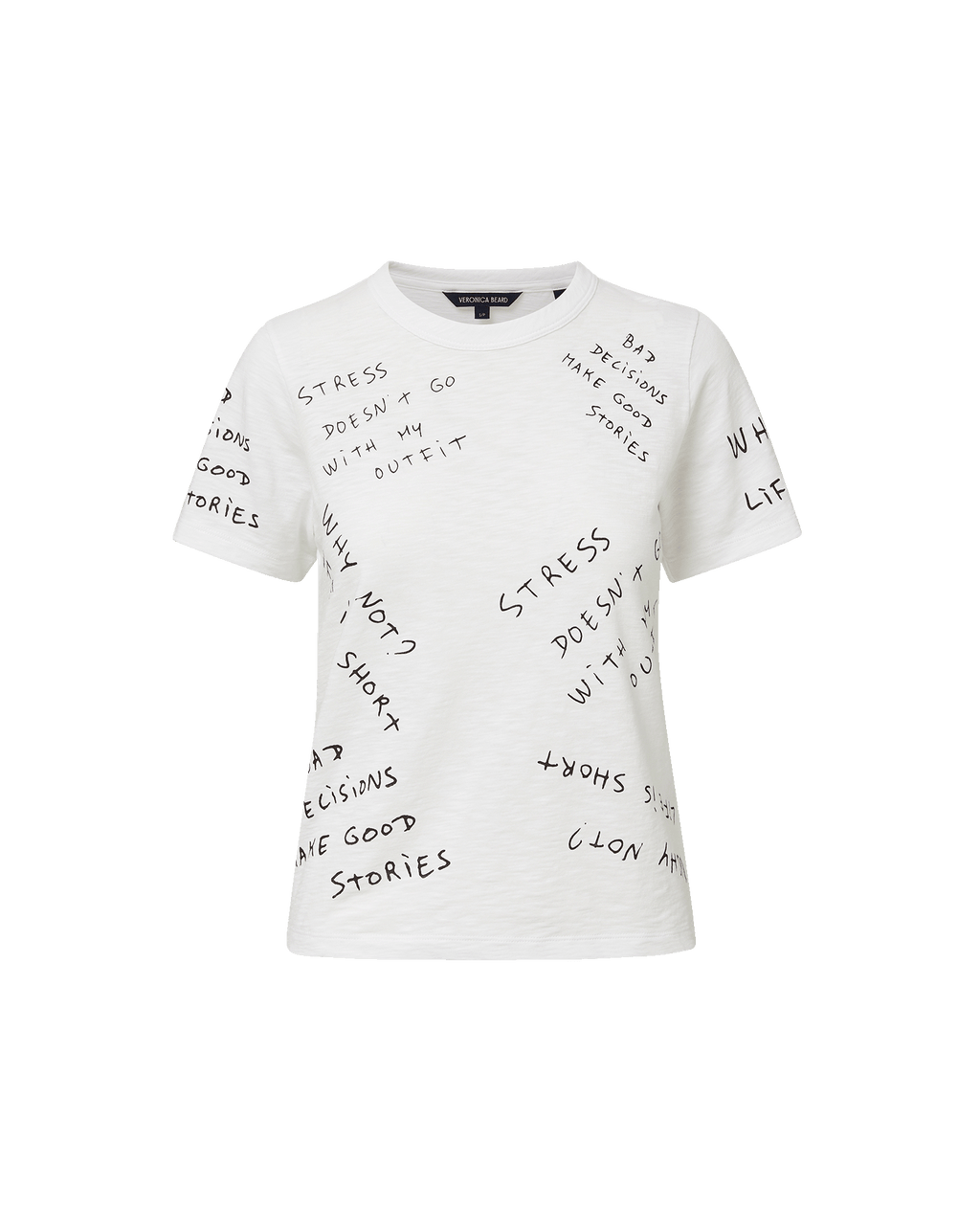 Carla Printed Crewneck T-Shirt