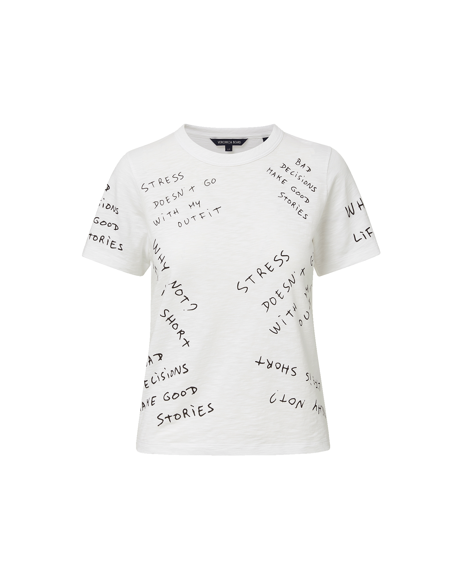Carla Printed Crewneck T-Shirt