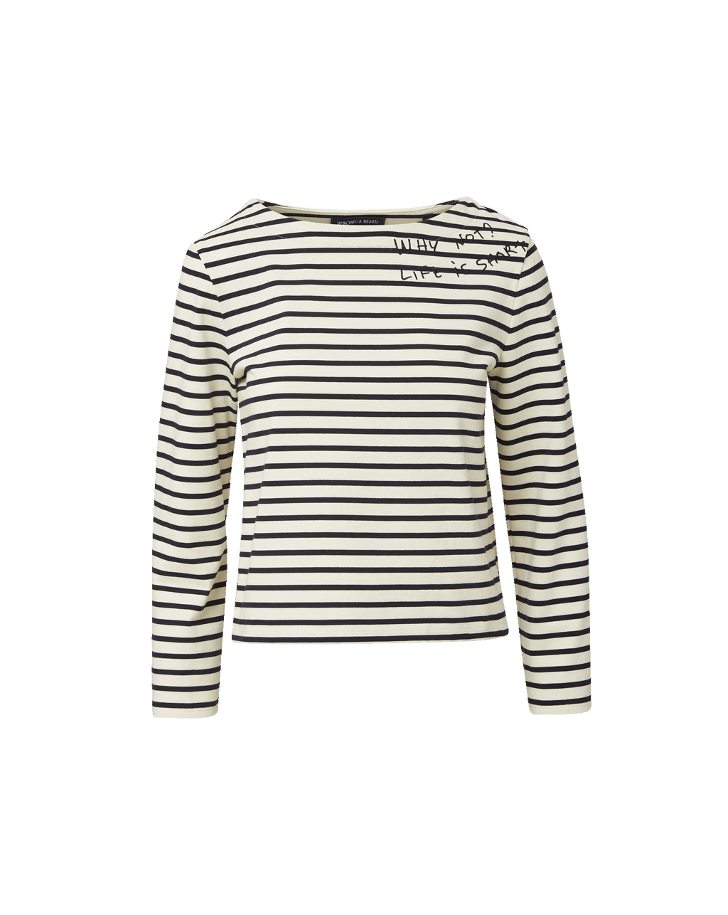 Hovey Embroidered Stripe Top