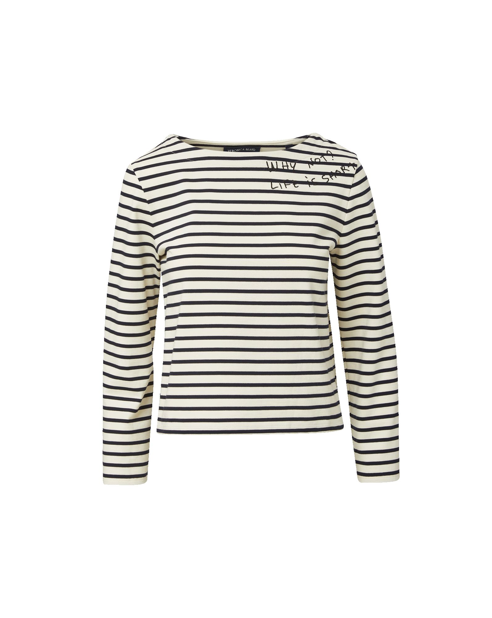 Hovey Embroidered Stripe Top