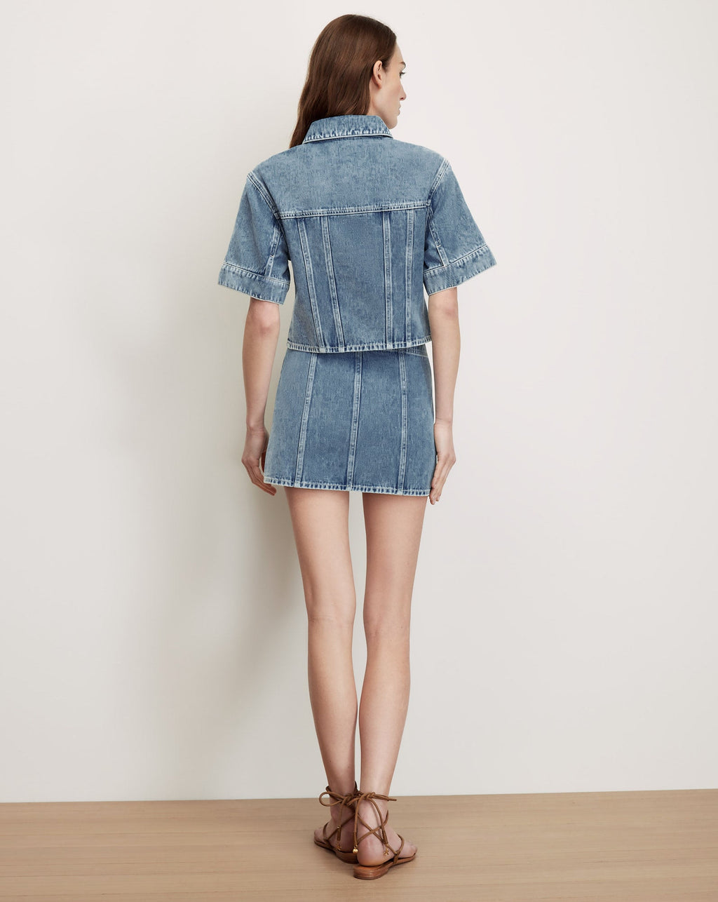 Malcom Cropped Denim Jacket