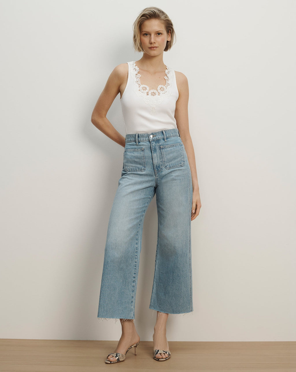 Narcisa Embroidered Tank Top