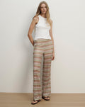 Fatima Crochet Wide-Leg Pant