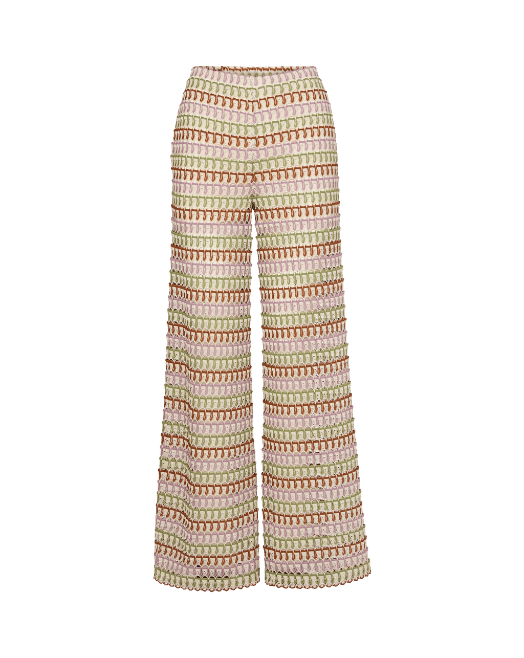 Fatima Crochet Wide-Leg Pant