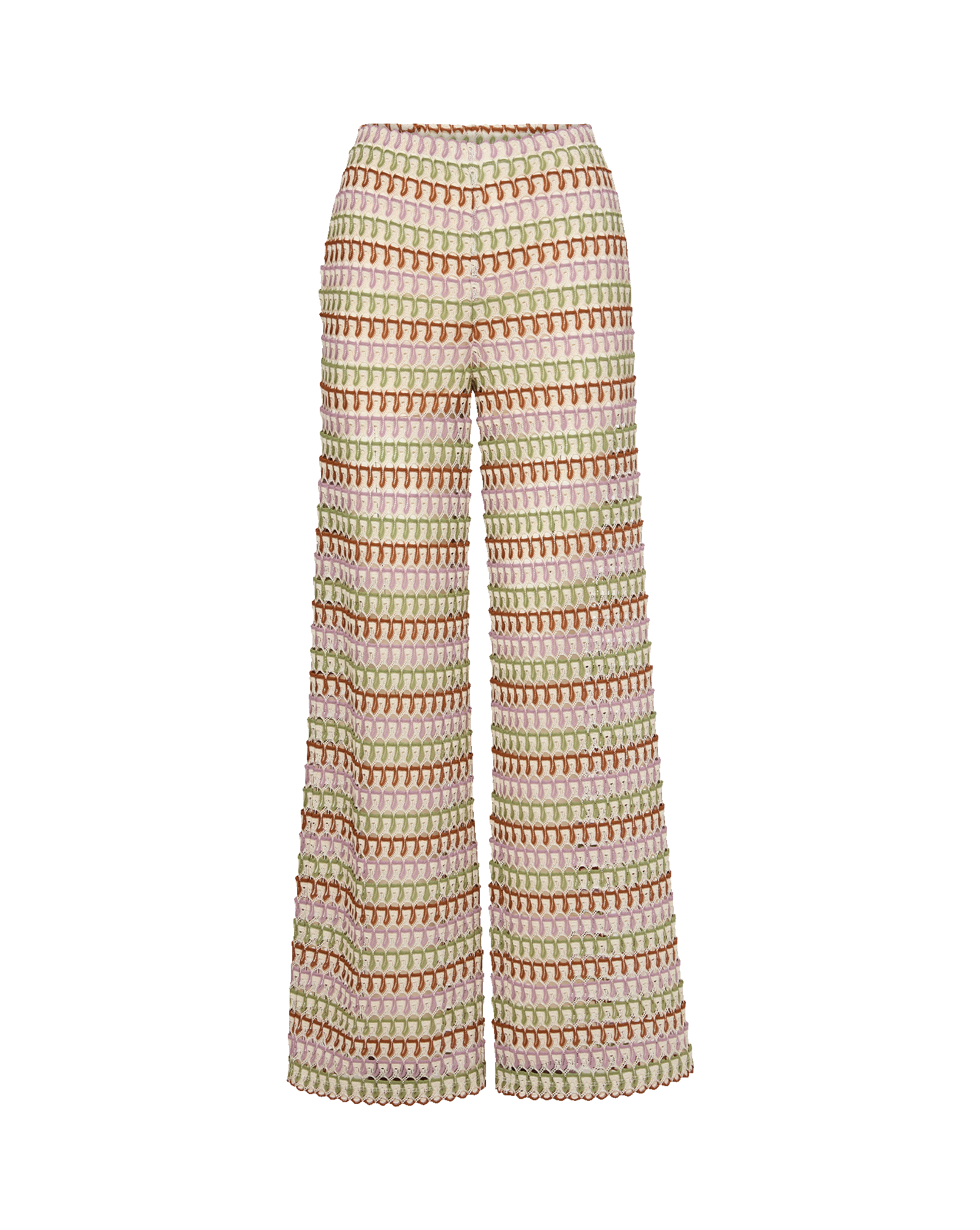 Fatima Crochet Wide-Leg Pant