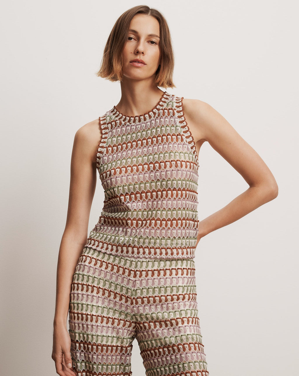 Rhett Crochet Tank Top