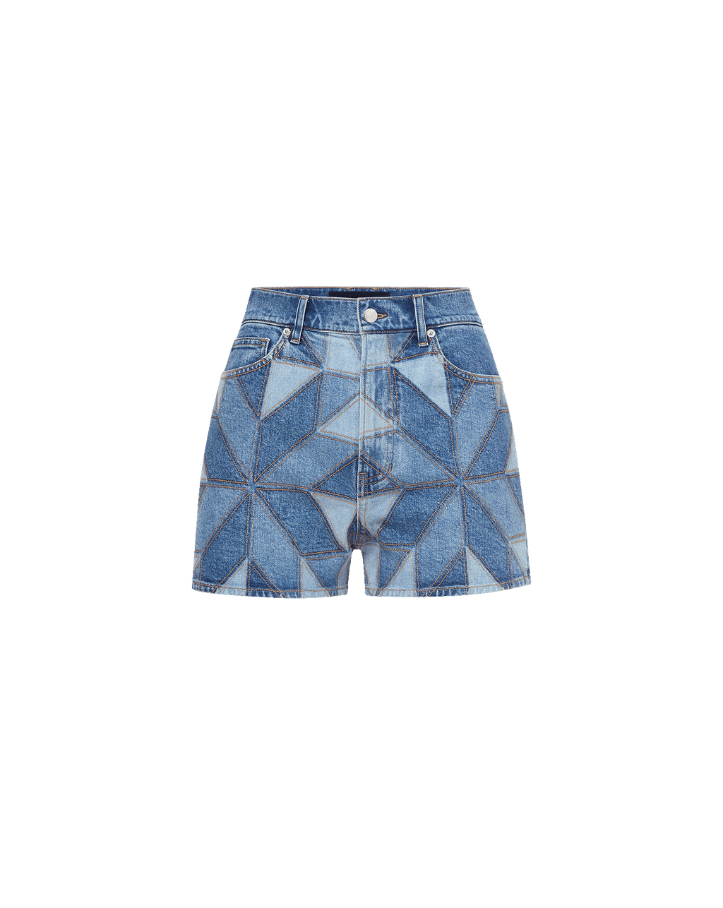 Elijah Quilt-Print Short