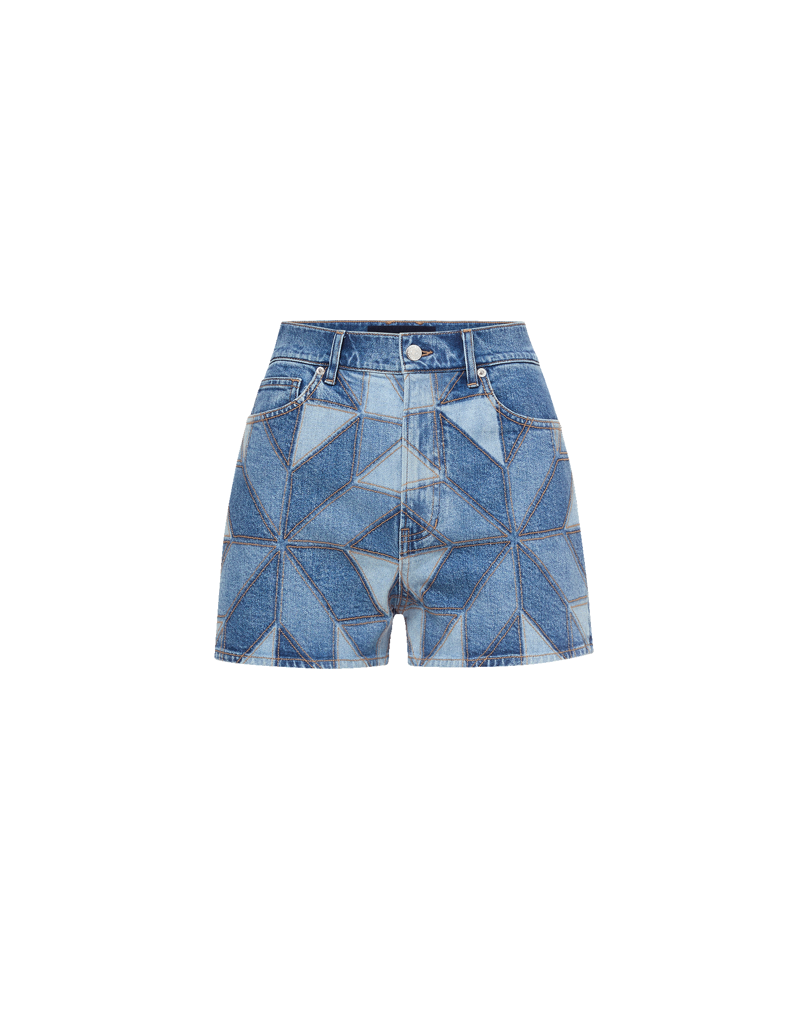 Elijah Quilt-Print Short