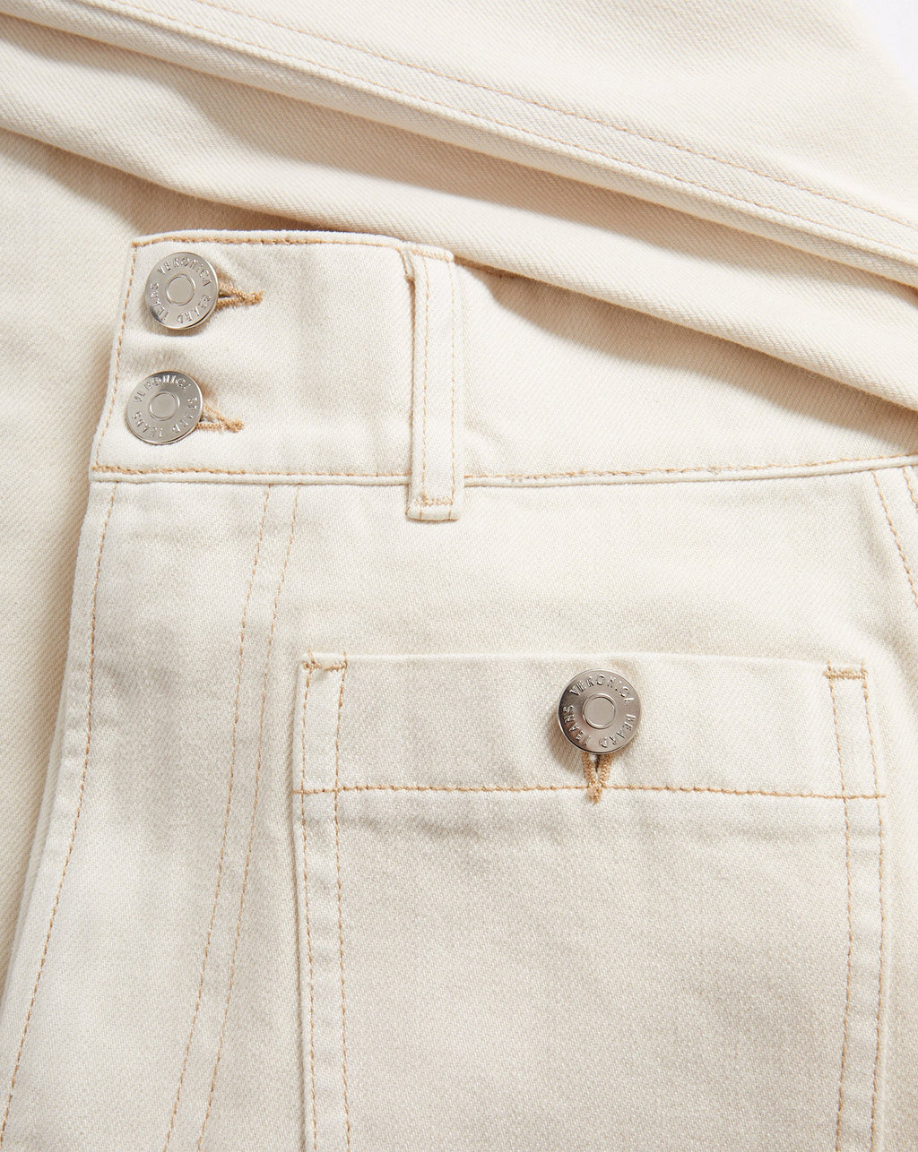 Taylor Patch-Pocket Wide-Leg Jean
