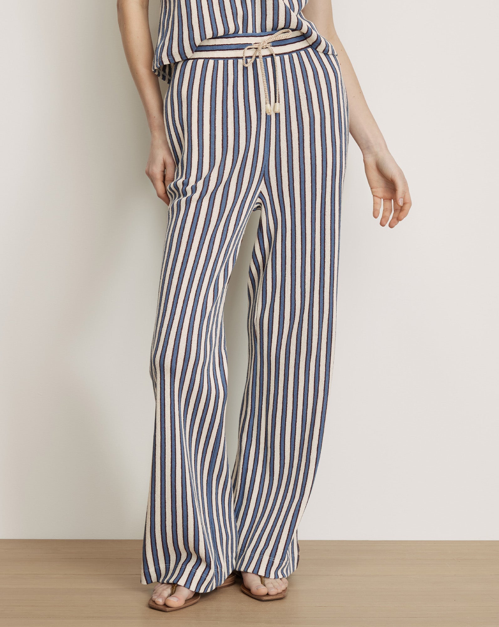 Zosia Crochet Wide-Leg Pant