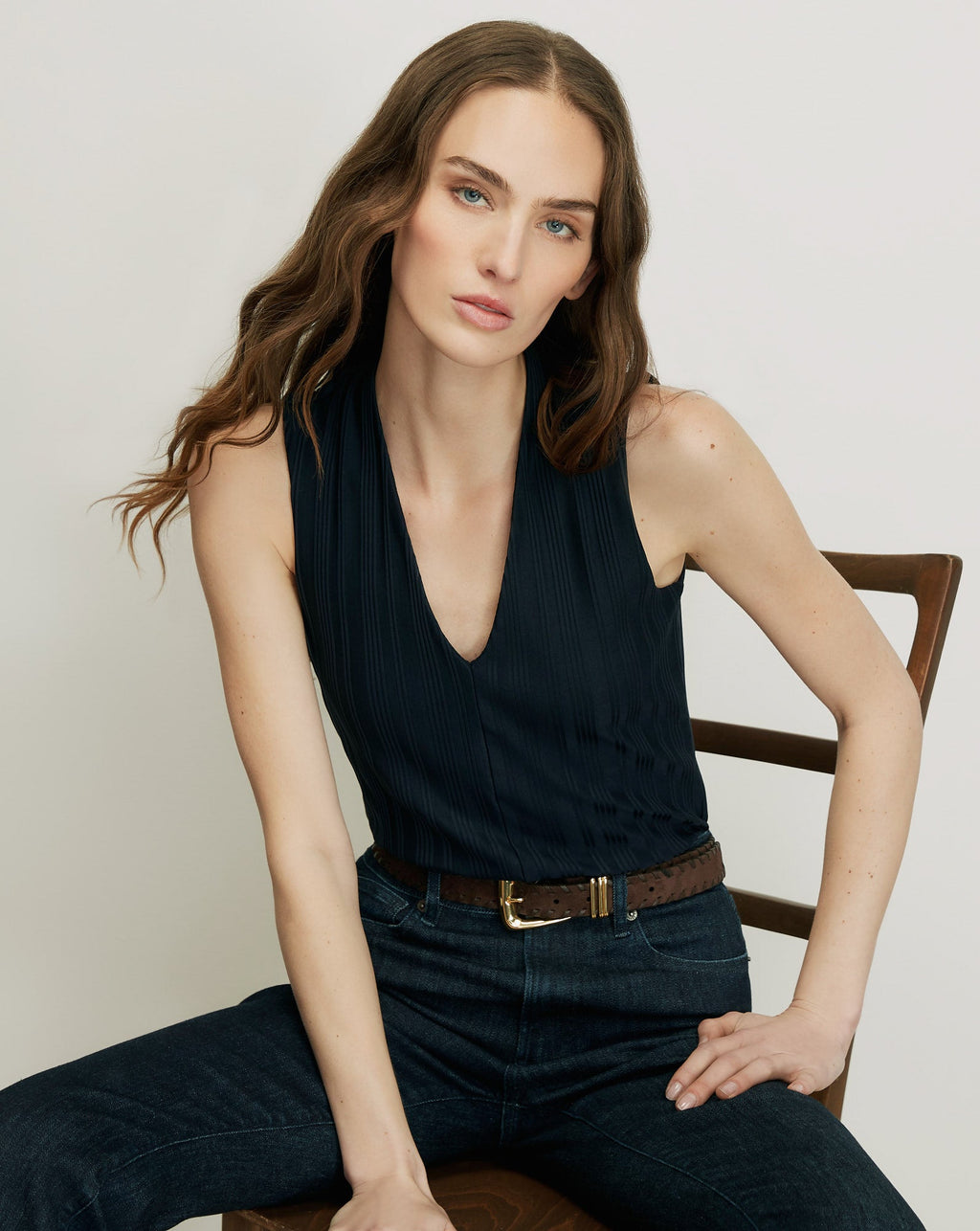 Evania V-Neck Tank Top