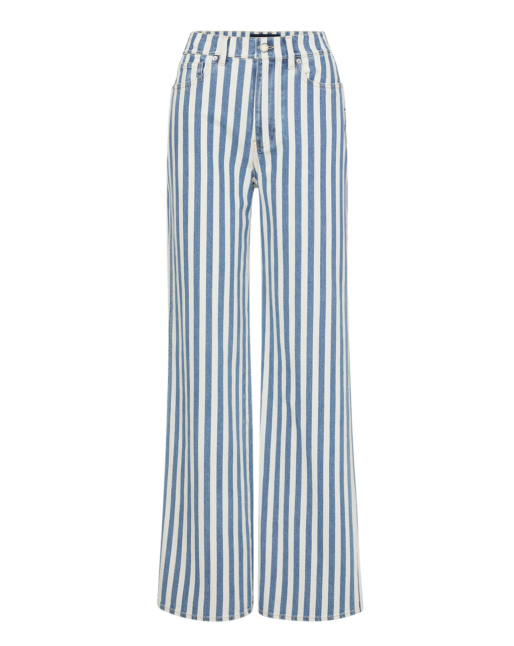 Taylor Striped Wide-Leg Jean
