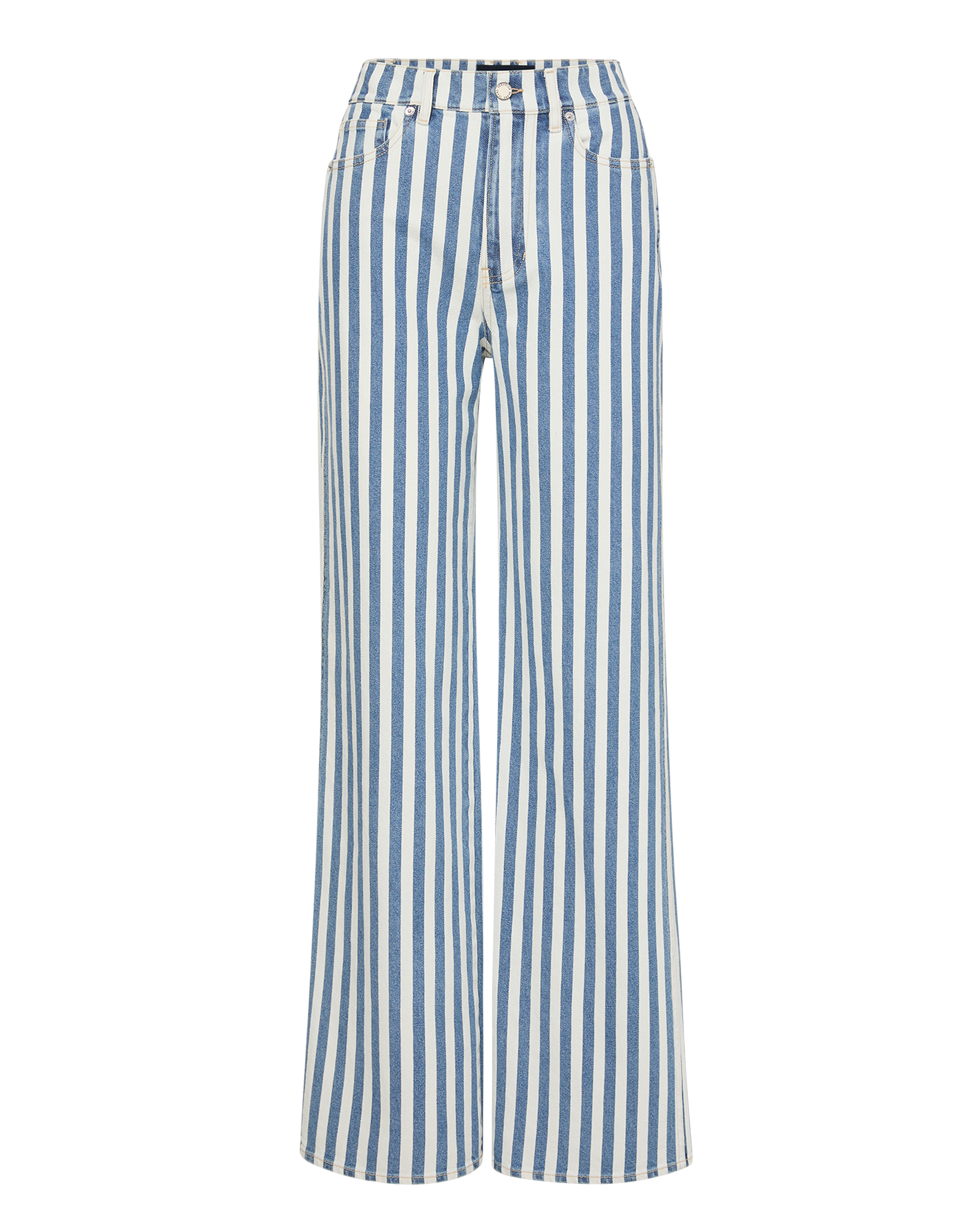 Taylor Striped Wide-Leg Jean