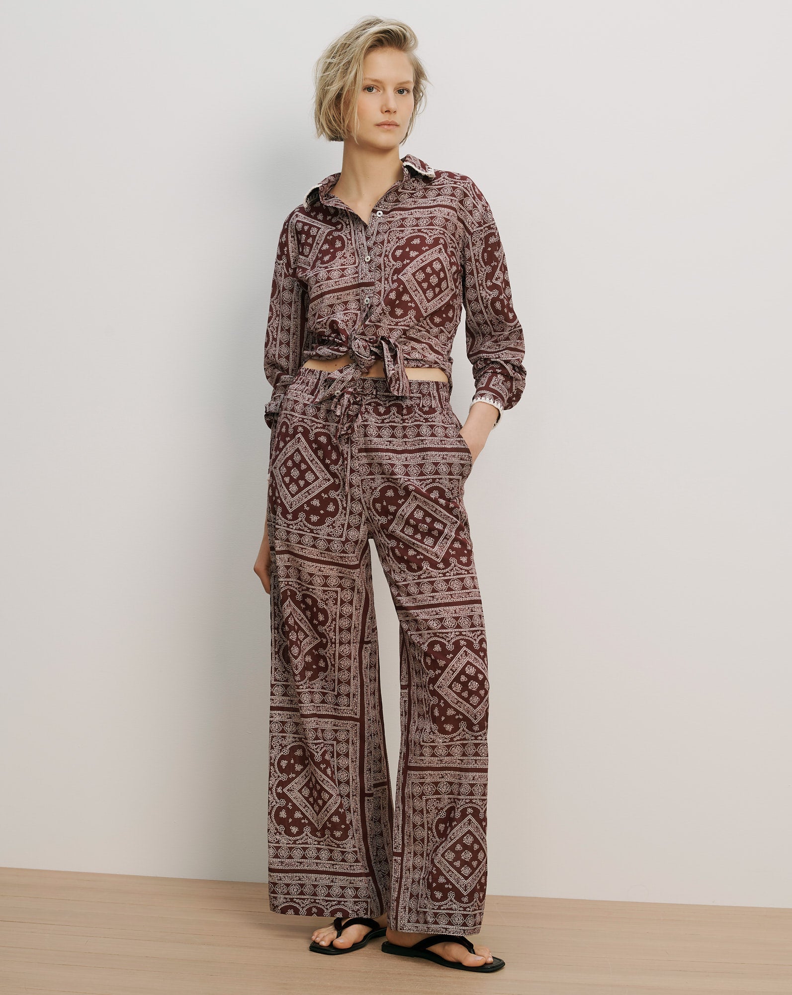 Sylvester Wide-Leg Pant