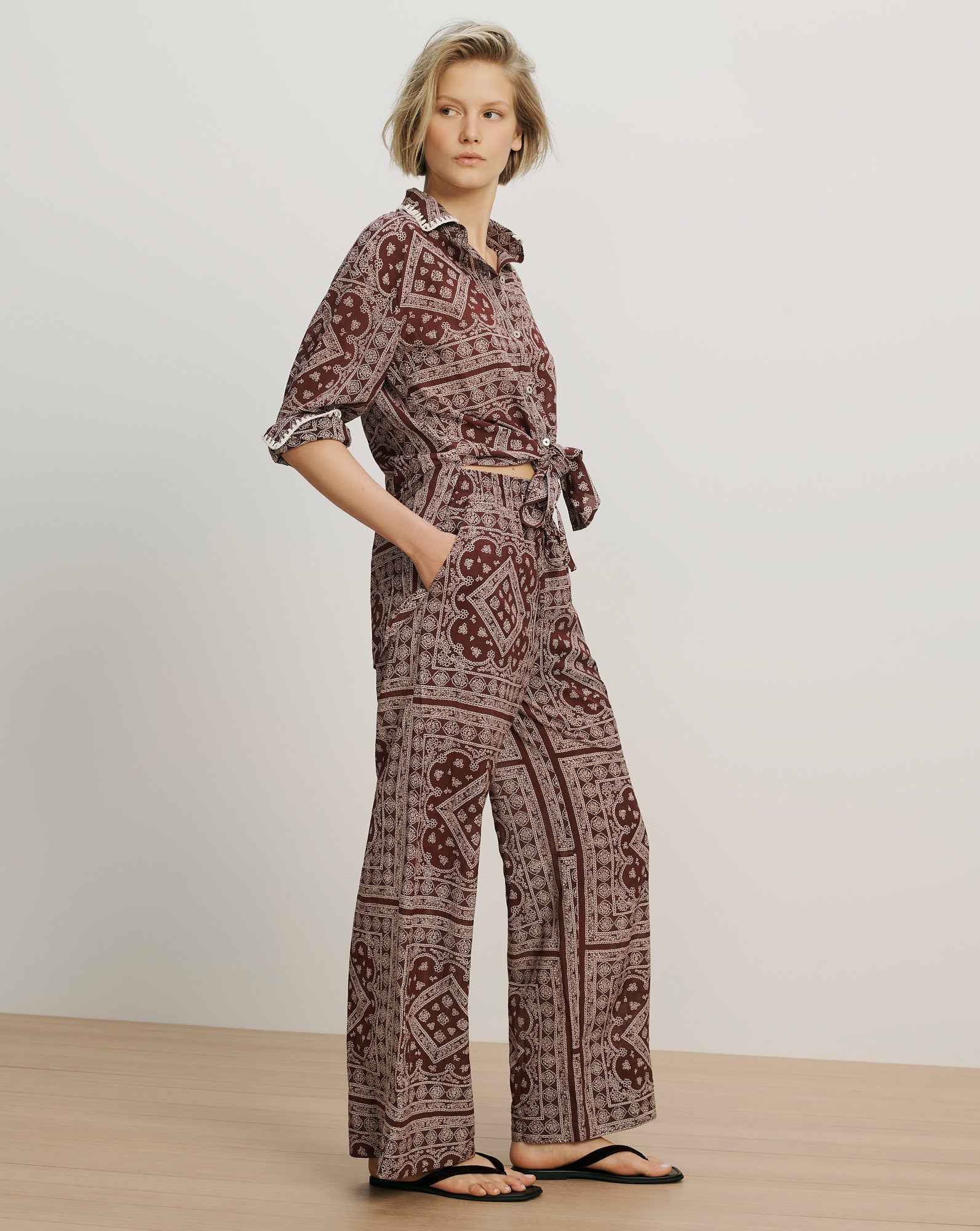 Sylvester Wide-Leg Pant