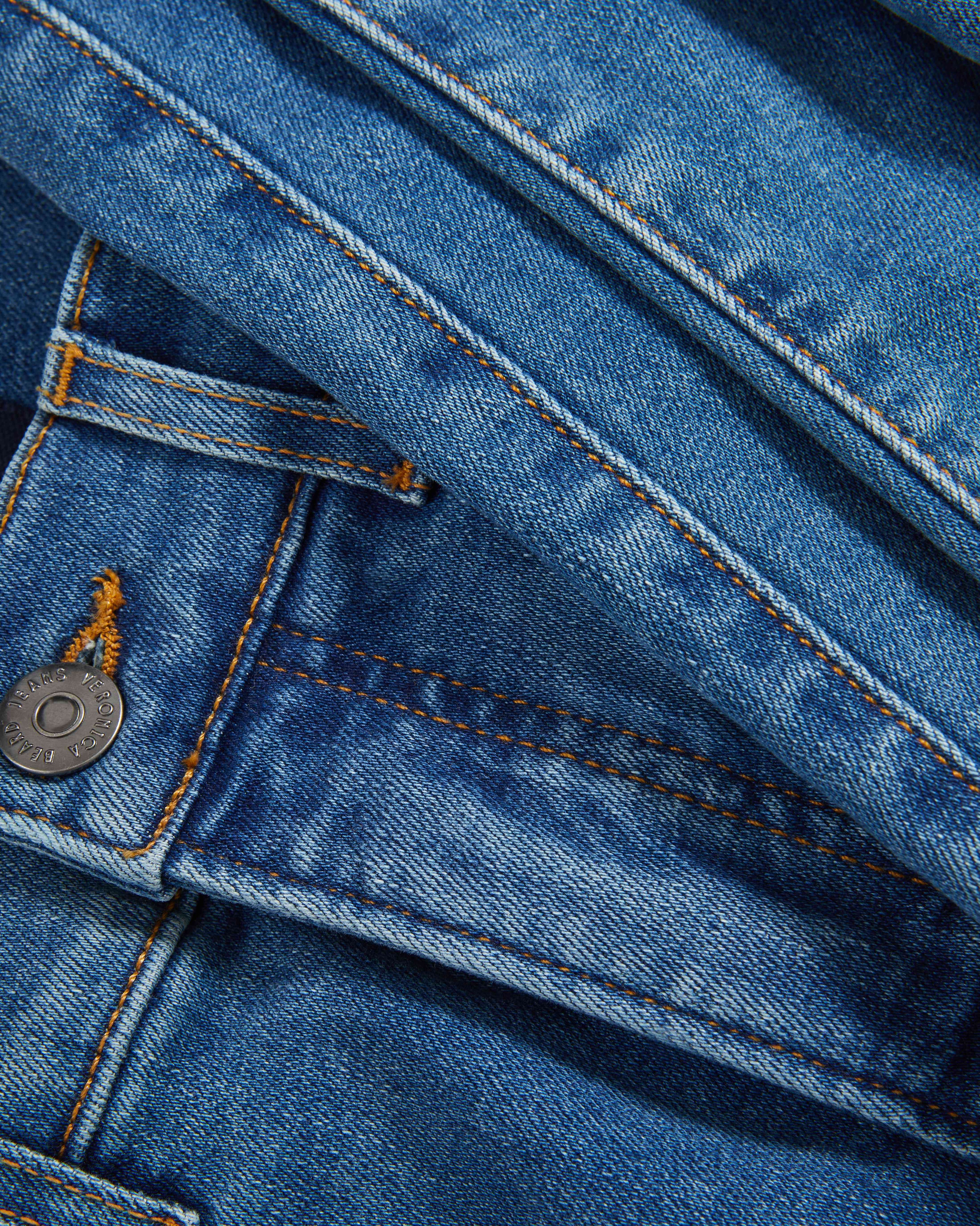 Beverly Mid-Rise Skinny-Flare Jean