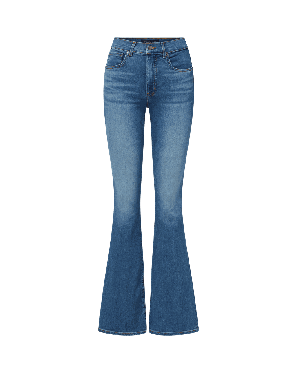 Beverly Mid-Rise Skinny-Flare Jean