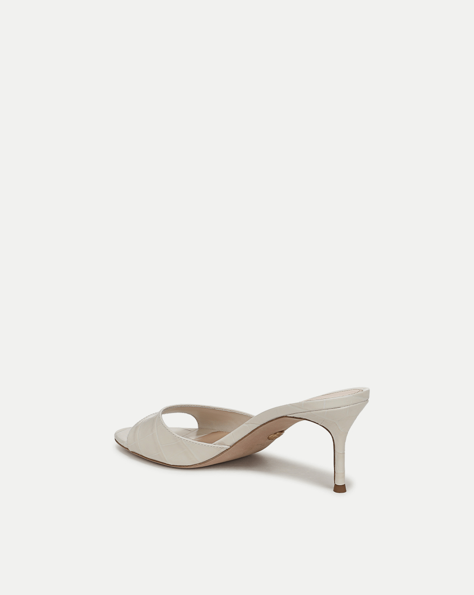 Tia Croc-Embossed Sandal