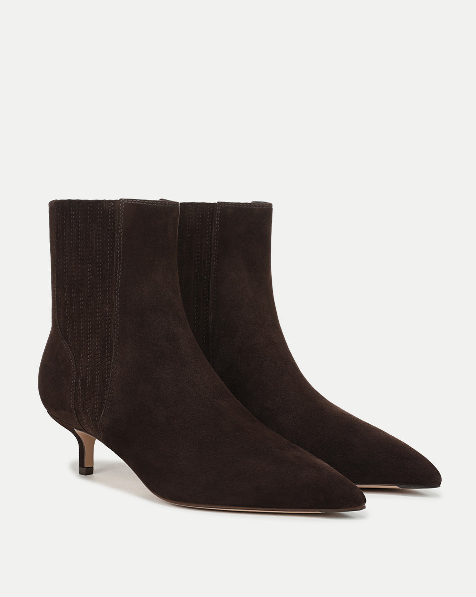 Lisa Kitten-Heel Ankle Boot