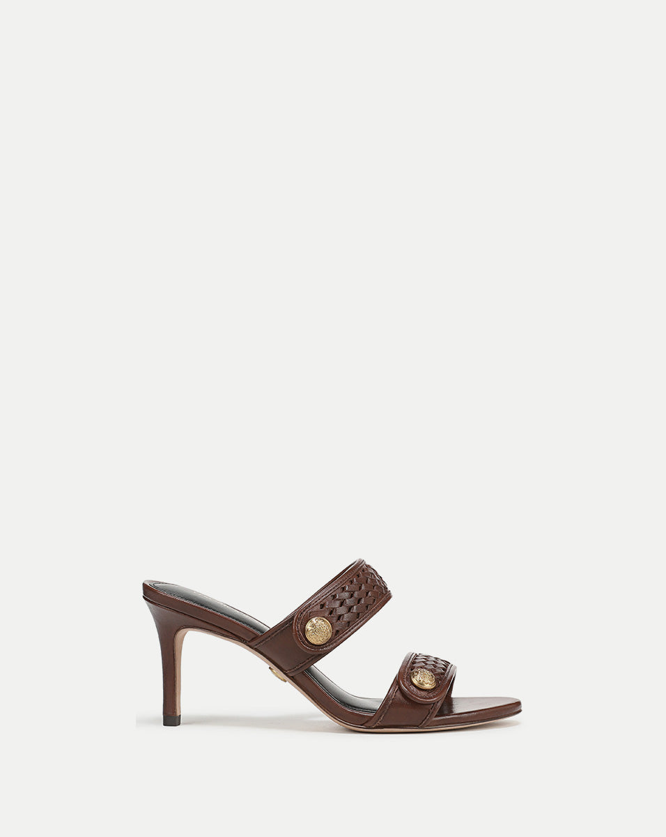 Sona Woven Heeled Sandal