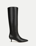 Lisa Kitten-Heel Boot | Wide-Calf