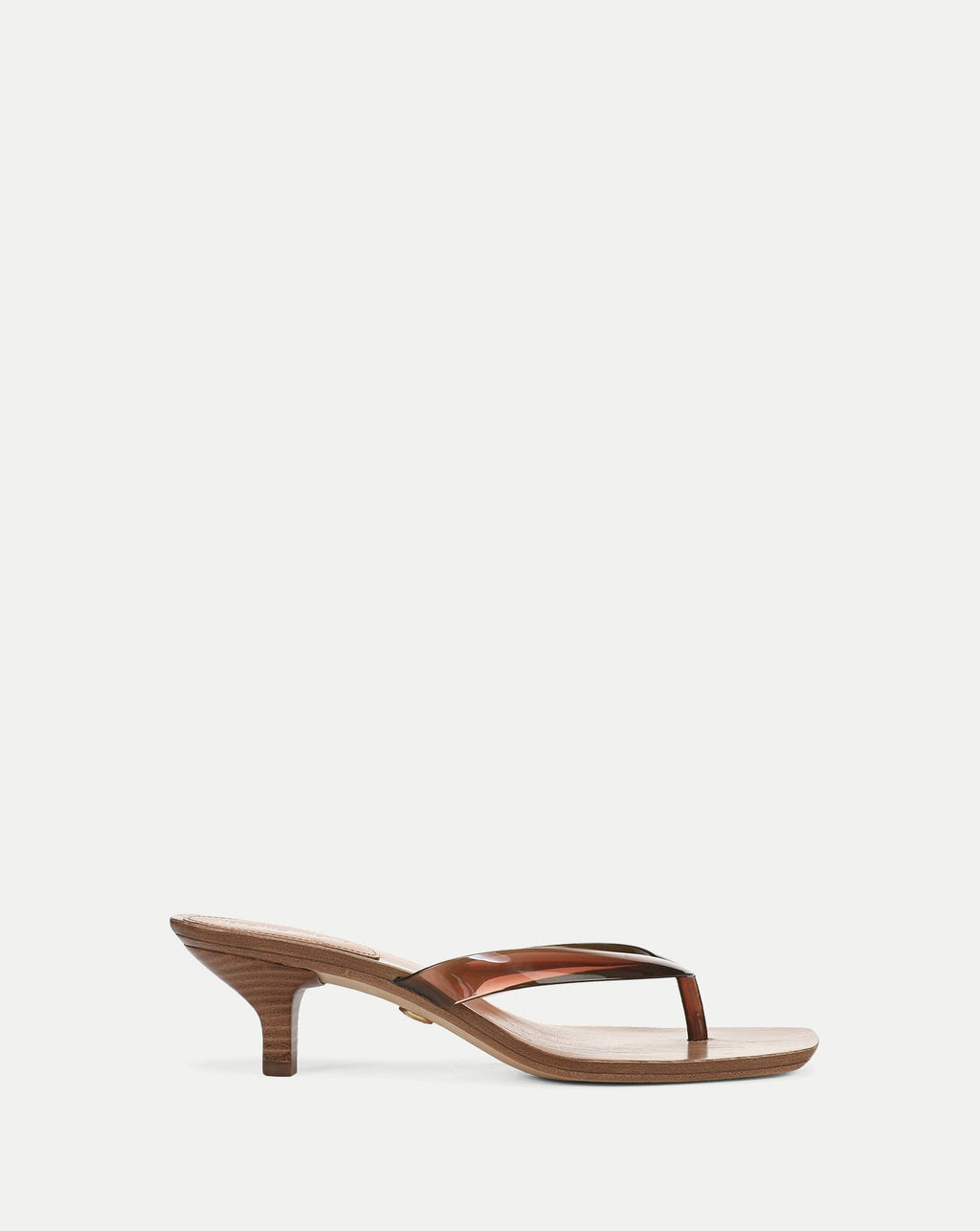 Clea Jelly Kitten-Heel Sandal
