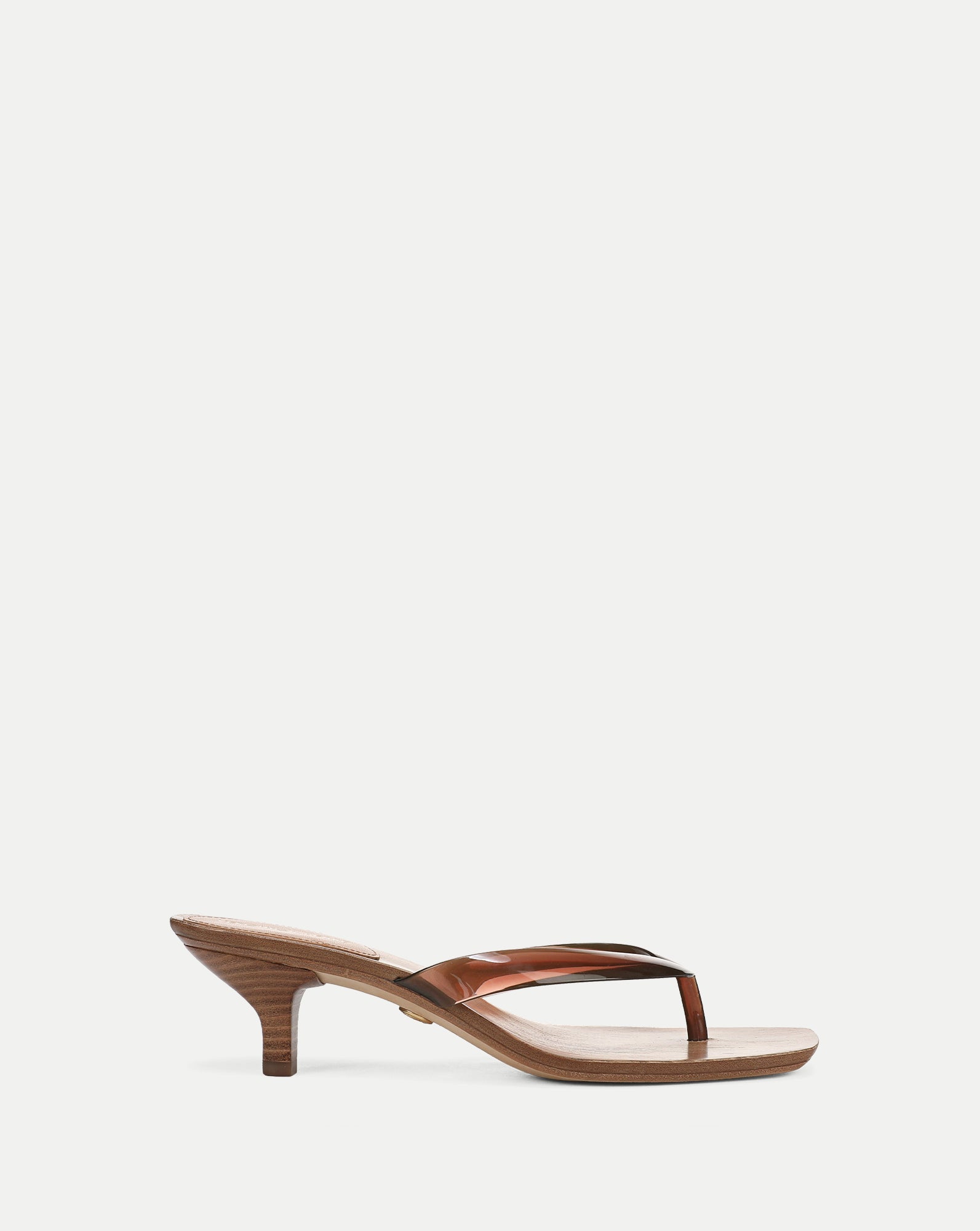 Clea Jelly Kitten-Heel Sandal