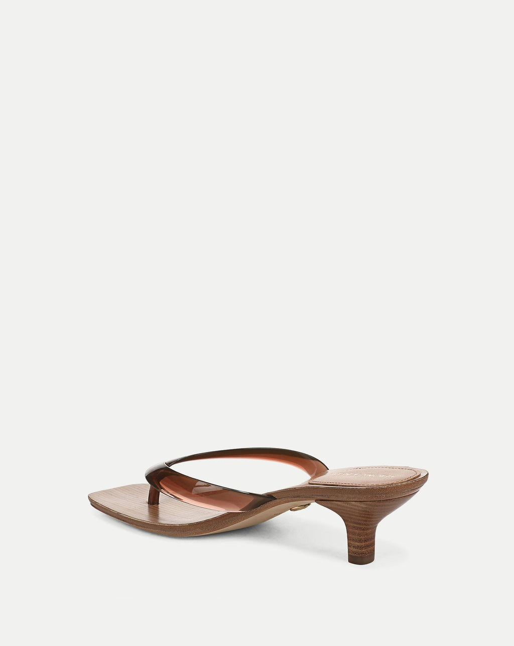 Clea Jelly Kitten-Heel Sandal