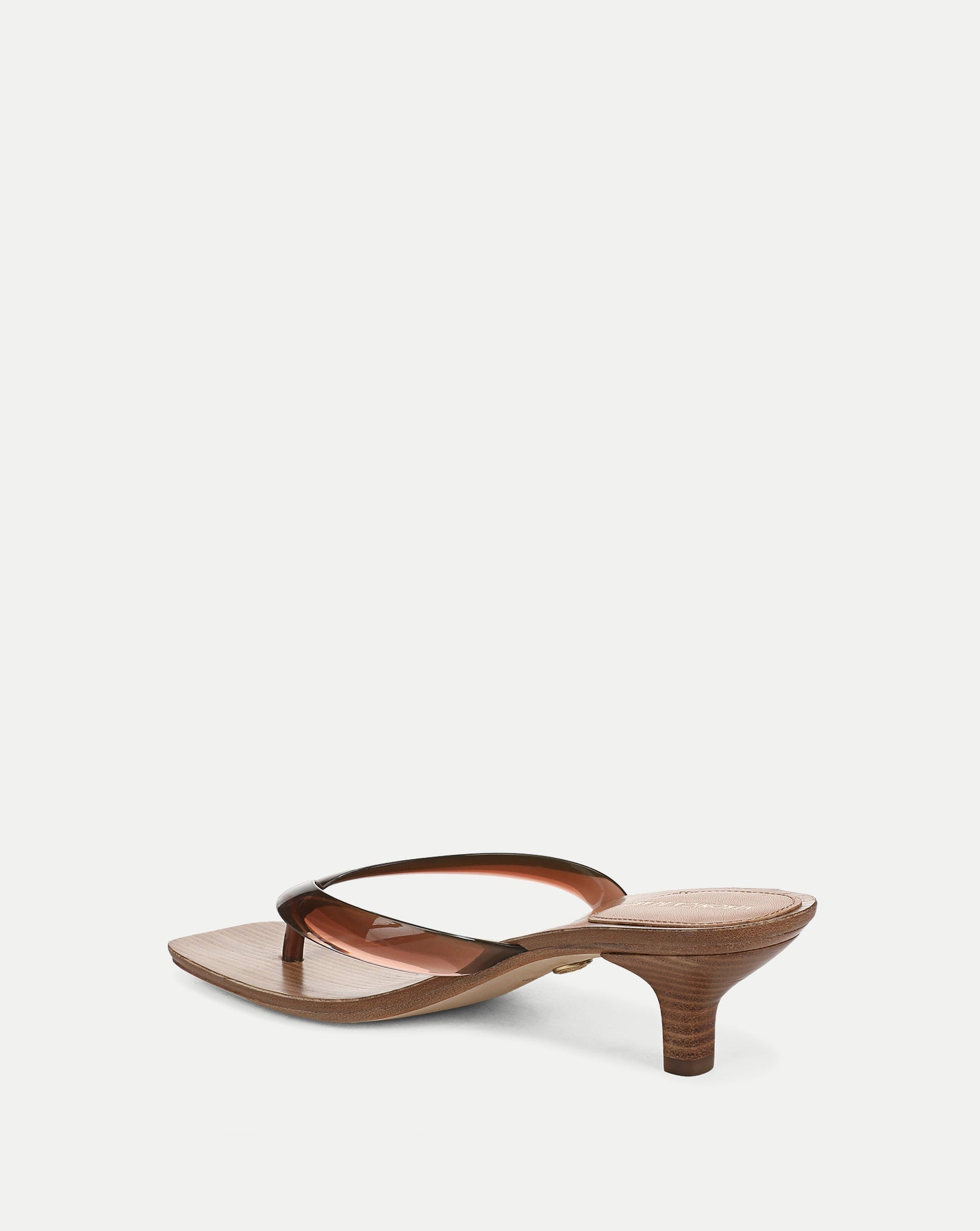Clea Jelly Kitten-Heel Sandal