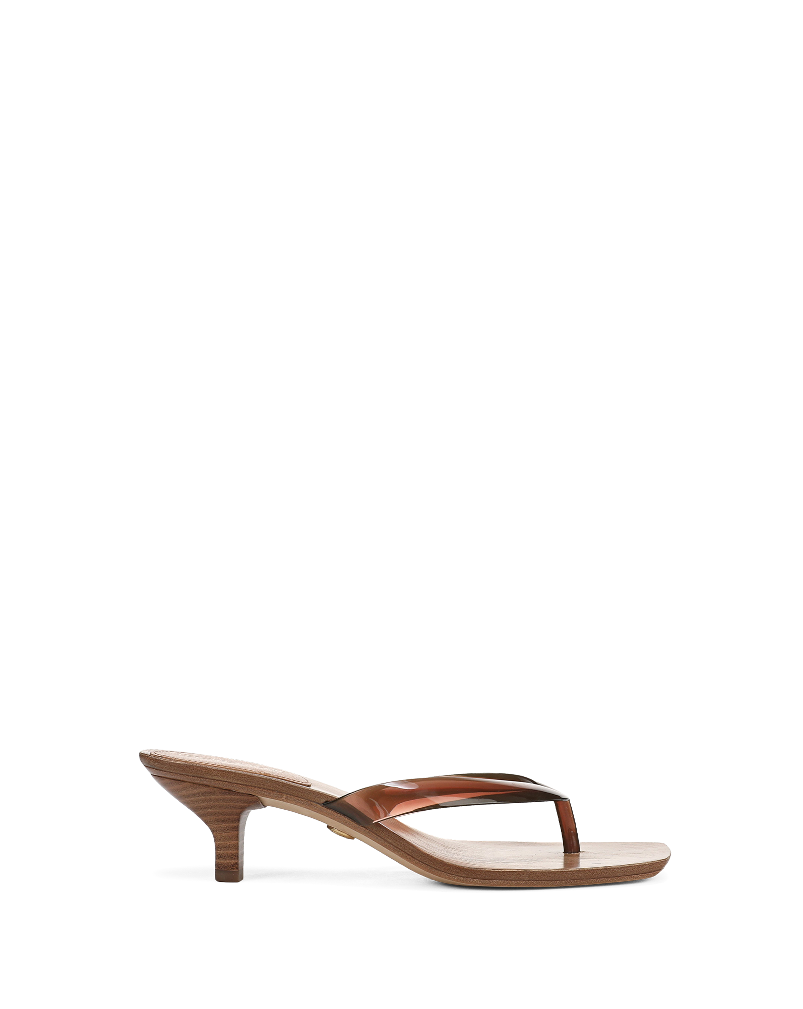 Clea Jelly Kitten-Heel Sandal