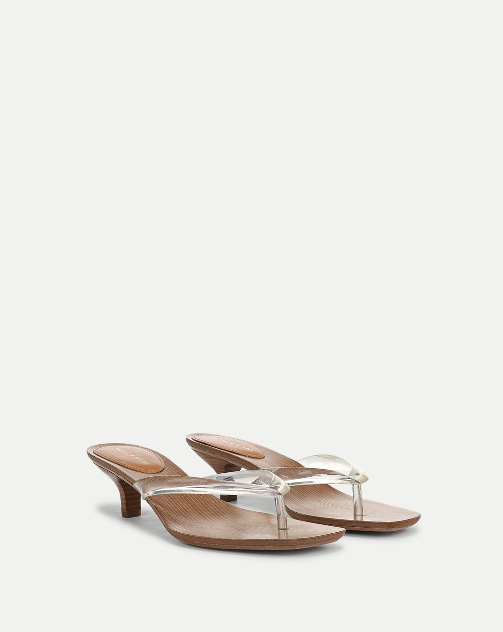 Clea Jelly Kitten-Heel Sandal