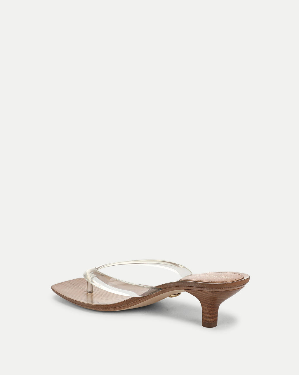 Clea Jelly Kitten-Heel Sandal