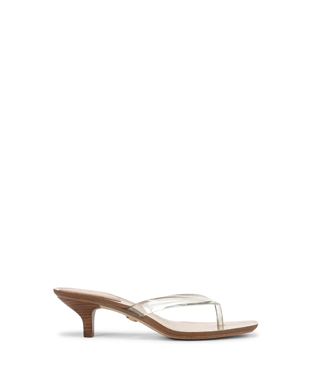 Clea Jelly Kitten-Heel Sandal
