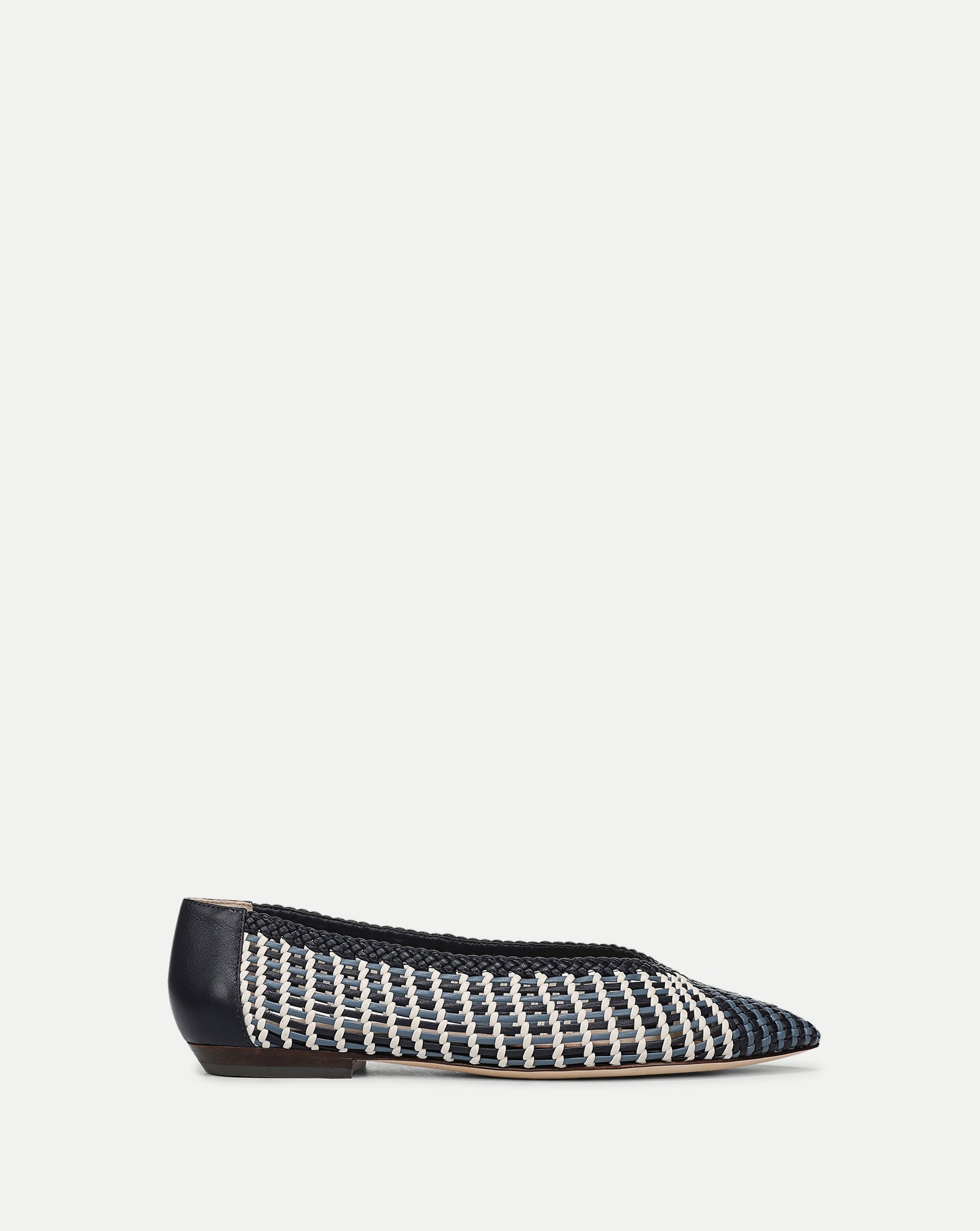 Bancroft Woven Leather Flat