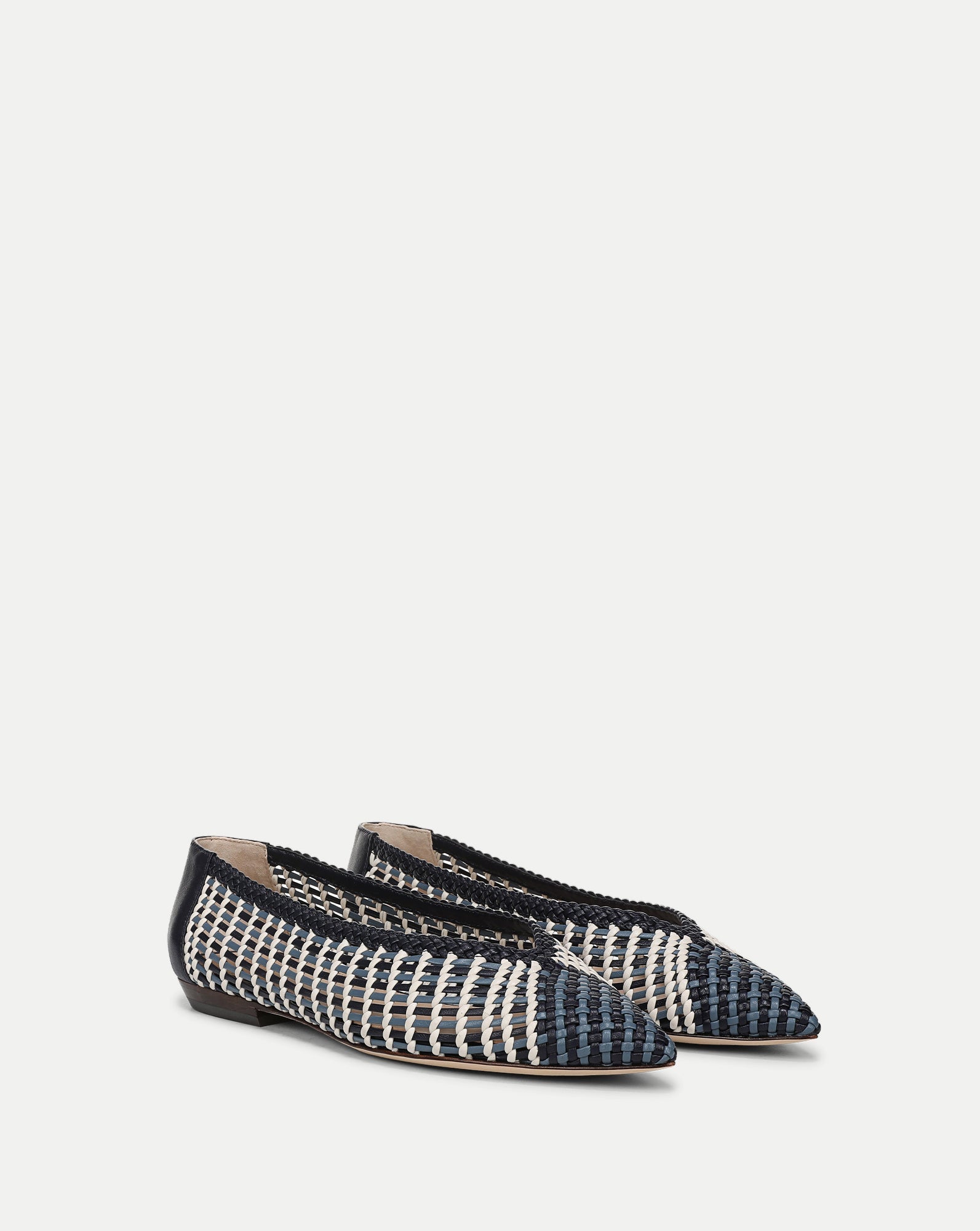 Bancroft Woven Leather Flat