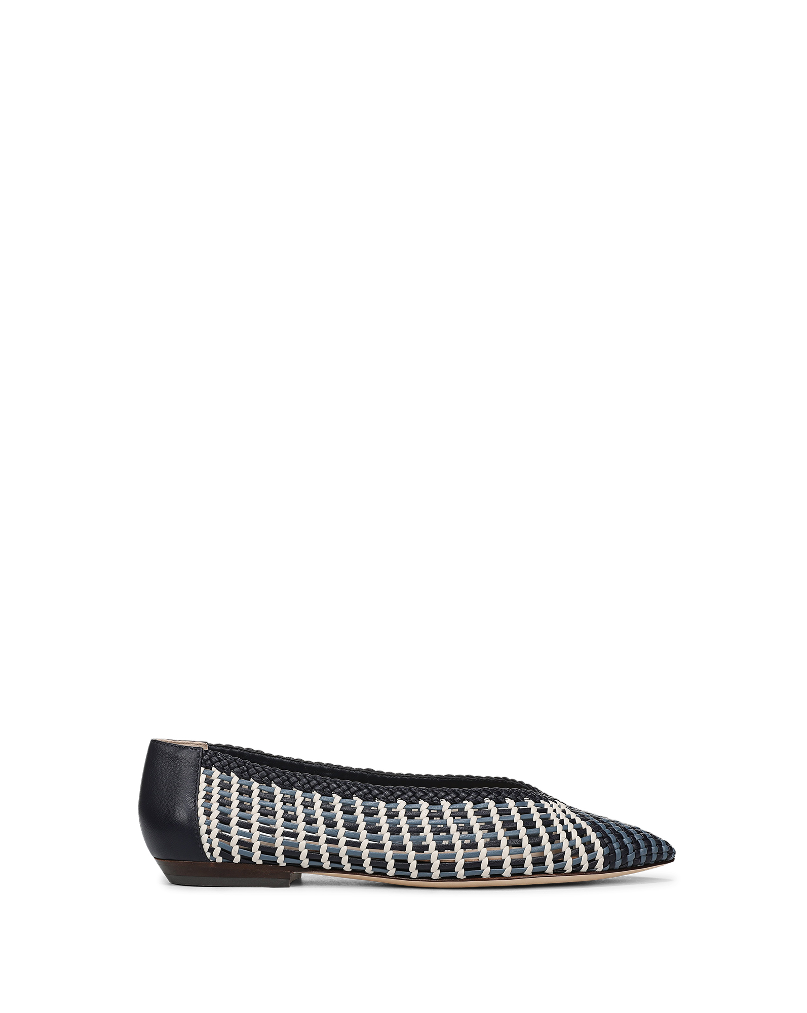 Bancroft Woven Leather Flat