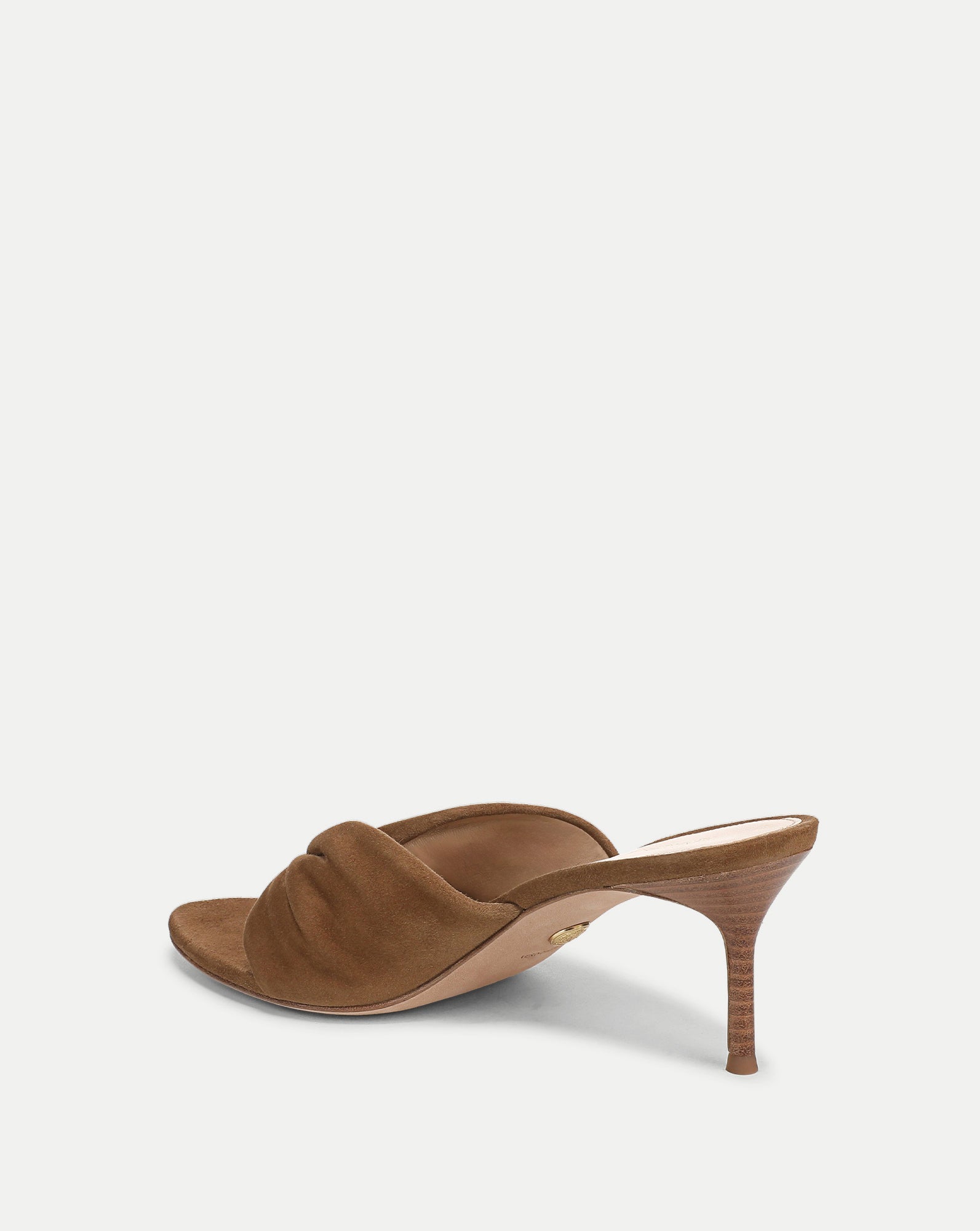 Tullia Suede Mid-Heel Sandal