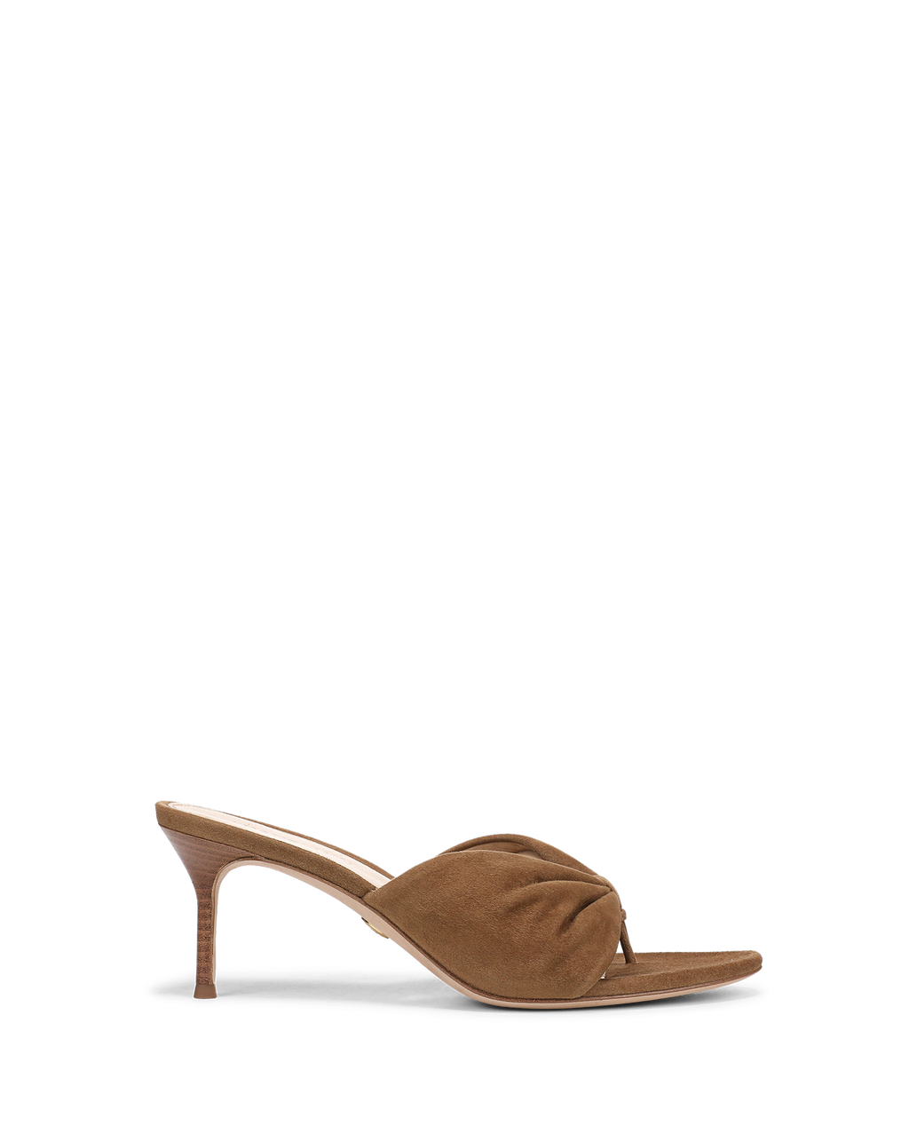 Tullia Suede Mid-Heel Sandal