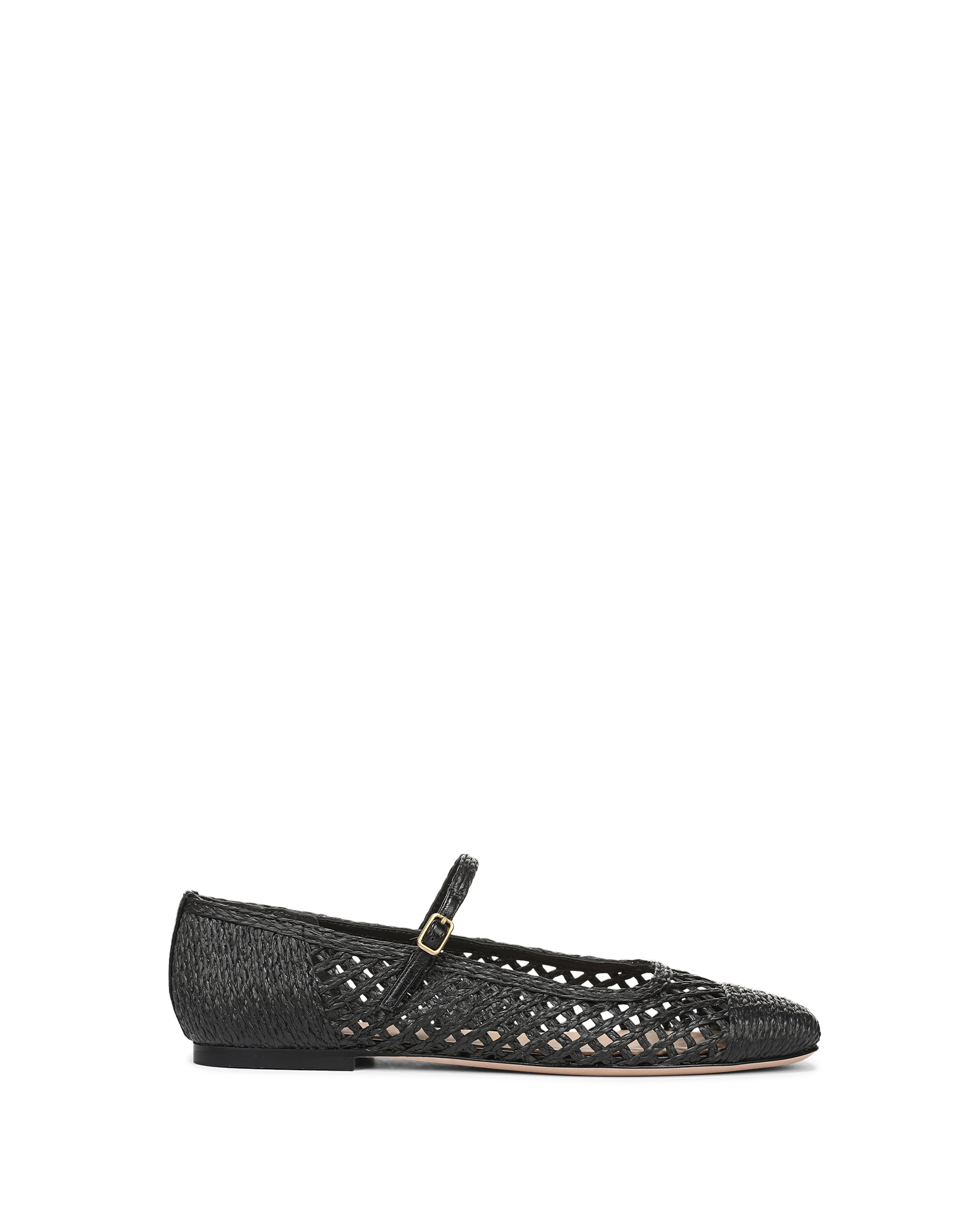 Ellie Raffia Flat